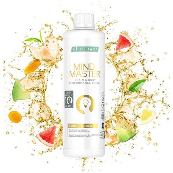 Complément Alimentaire Mind Master Formula Gold De LR - Gel à Base D'Aloe Vera - Pour L'énergie Et La Vitalité - Neuf